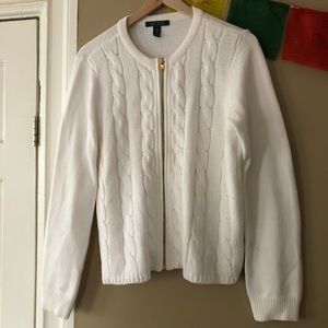 Ralph Lauren zip up sweater